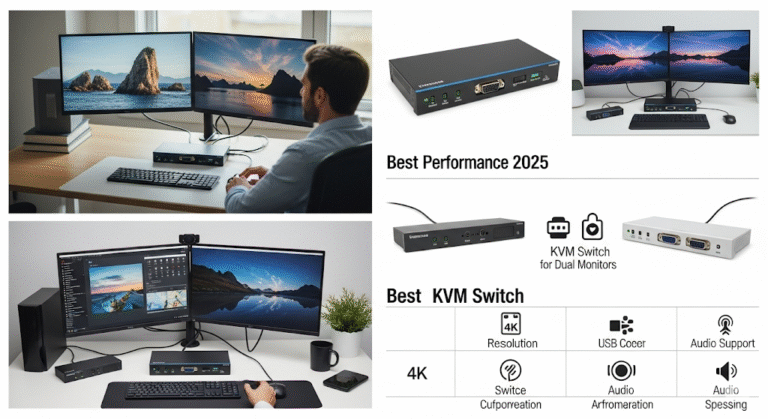 KVM switches for dual monitors
