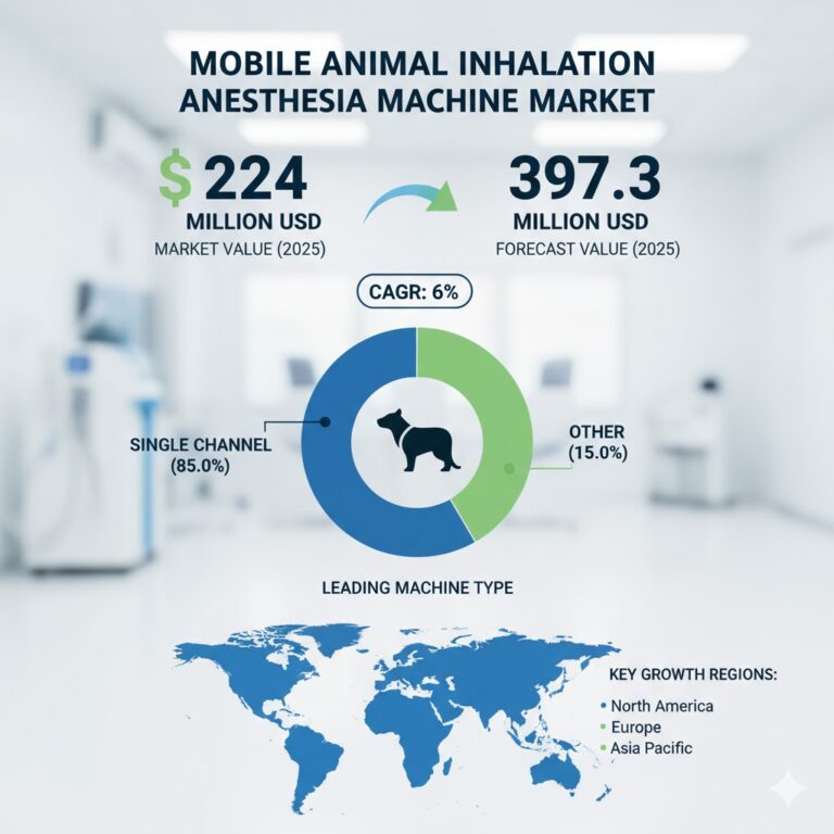 Mobile Animal Inhalation Anesthesia Machine Market